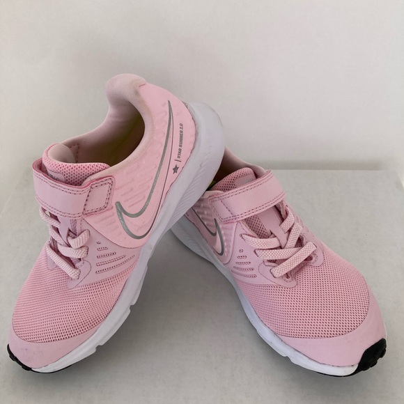 Nike Other - Nike Star Runner Sneaker Child Size 11c US/ 28 EUR Light Pink/White